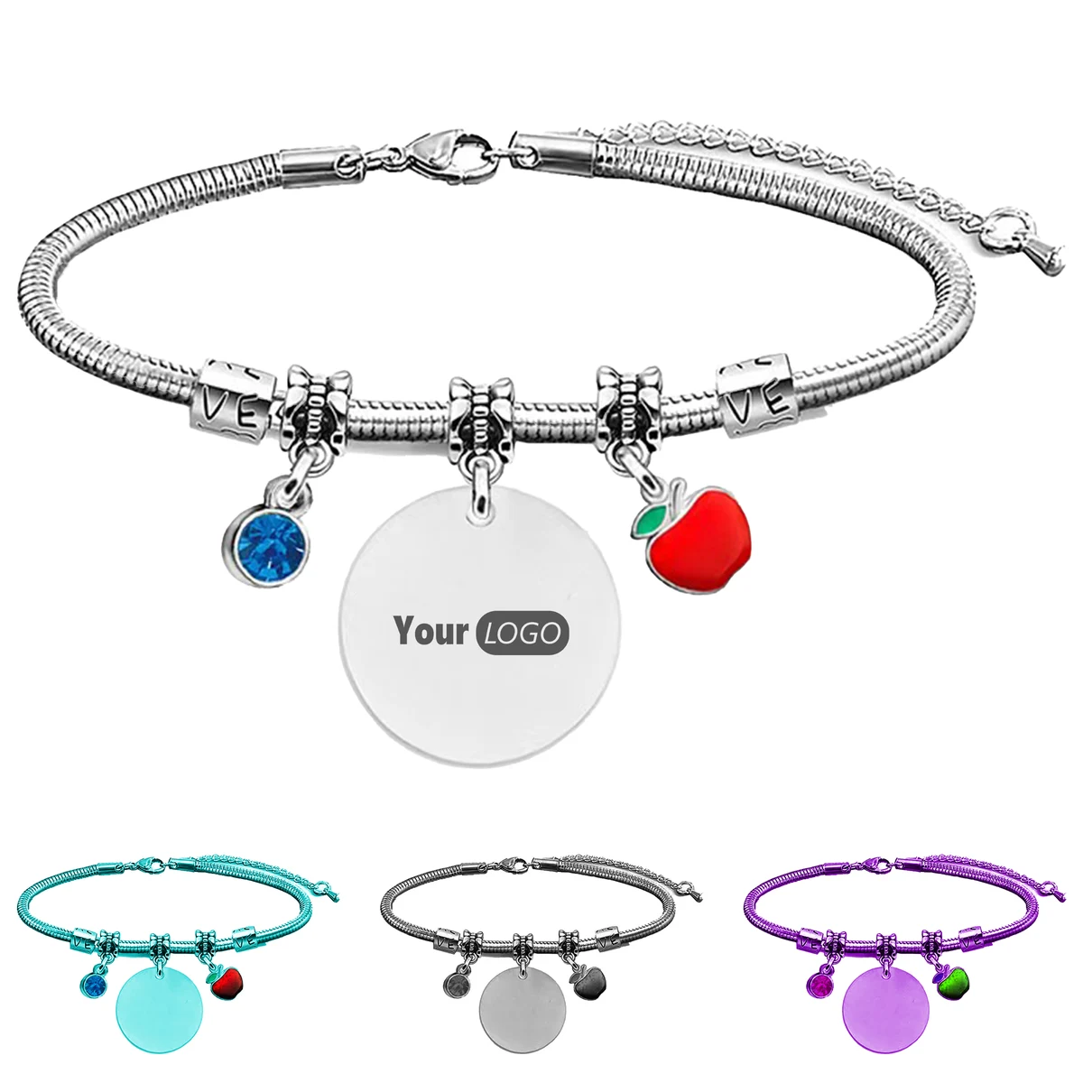 Stainless Steel Elegant Custom Bracelet 1