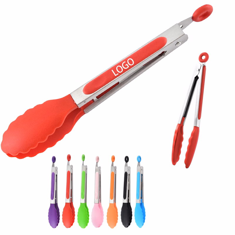 Non-Slip Kitchen Grill Tongs