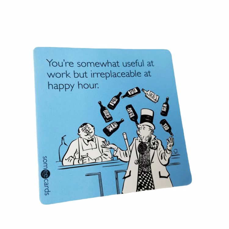 Single Use Square Paper Coaster