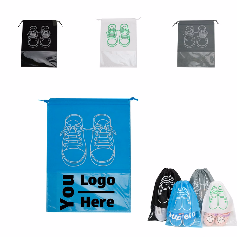 Thickened Household Non-Woven Drawstring Shoe Bag