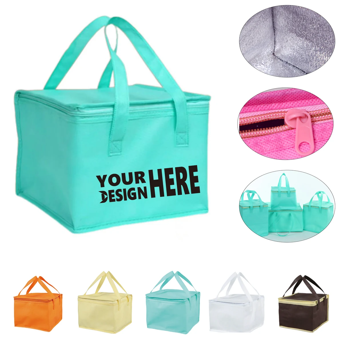 Non-Woven Fabric Insulated Cooler Bag 1