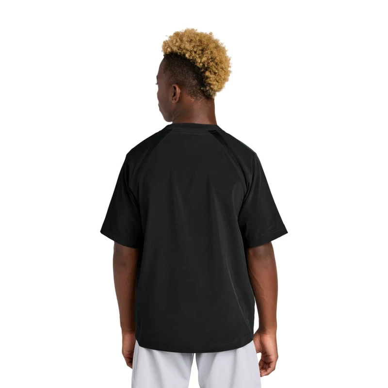 Sport-Tek Youth Repeat 1/2-Zip Short Sleeve Jacket 1