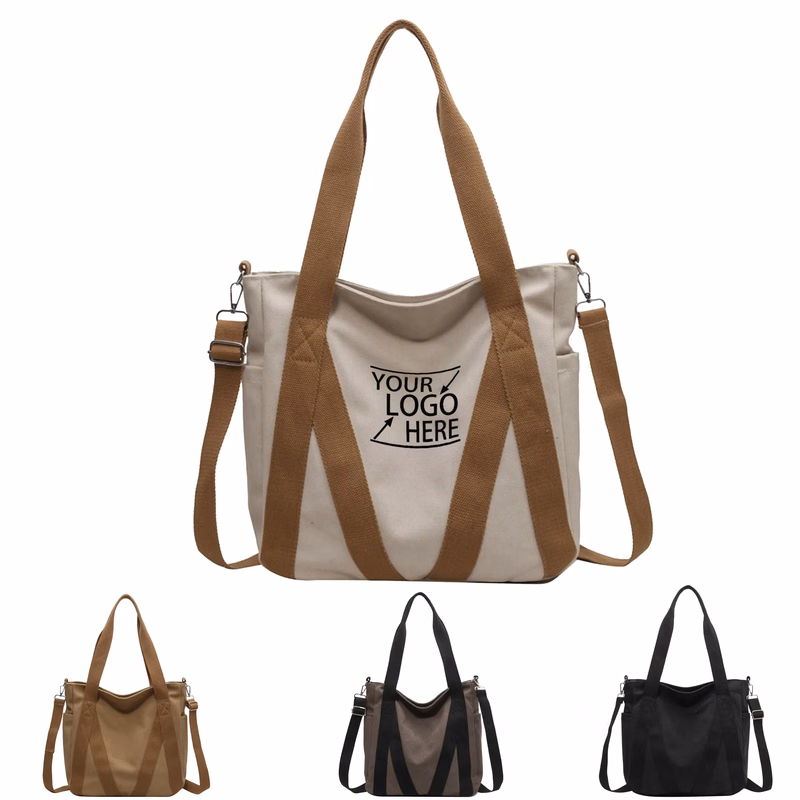 16oz Vintage Canvas Tote Bag