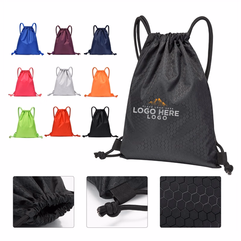 13"x17" Resuable Oxford Drawstring Bag