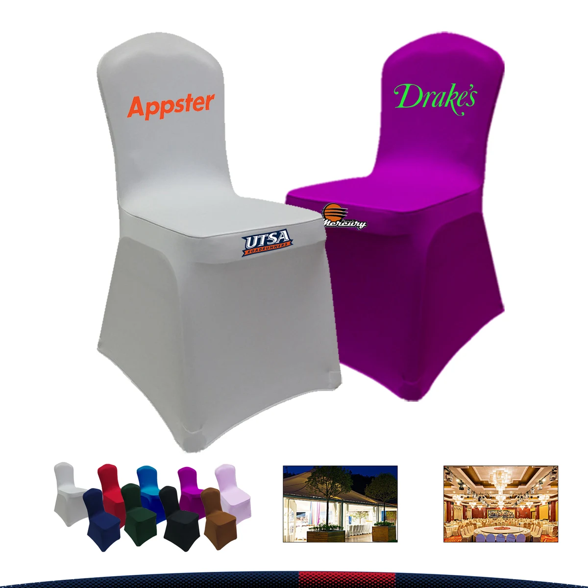 Claric Elastic Chair Cover 1