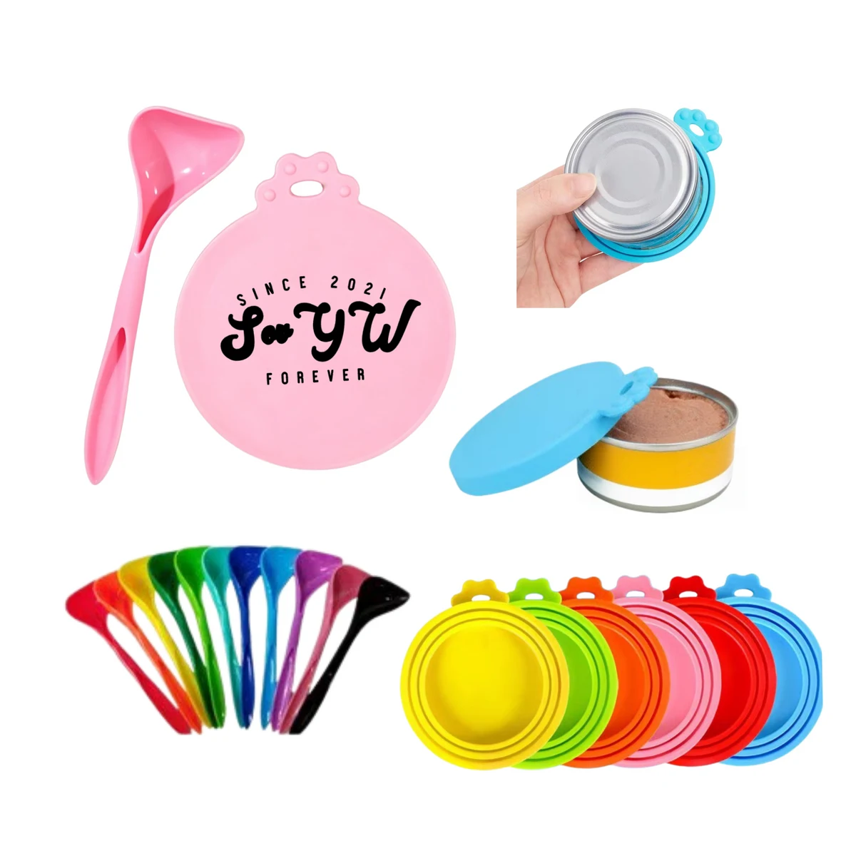 Foldable Silicone Can Lid 1