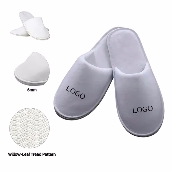 Cozy Coral Fleece Hotel Slippers Soft Comfortable Footwear