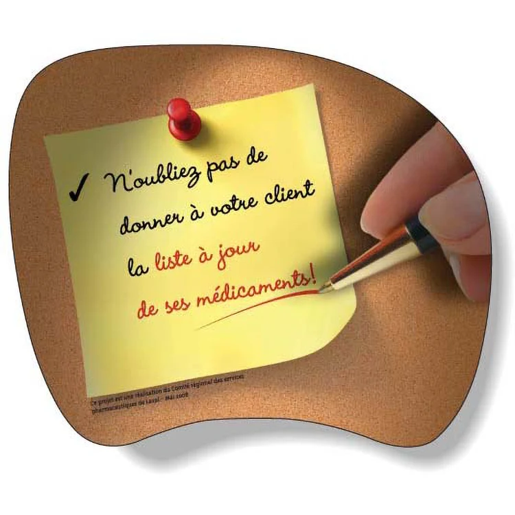 Slimline Mouse Mat Stock Palette Shape (7.5"x9") in Digital Full Colour 1