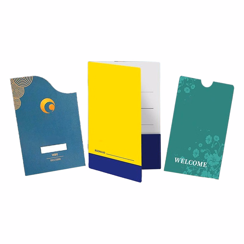 Customizable Hotel Key Card Holder Sleeves