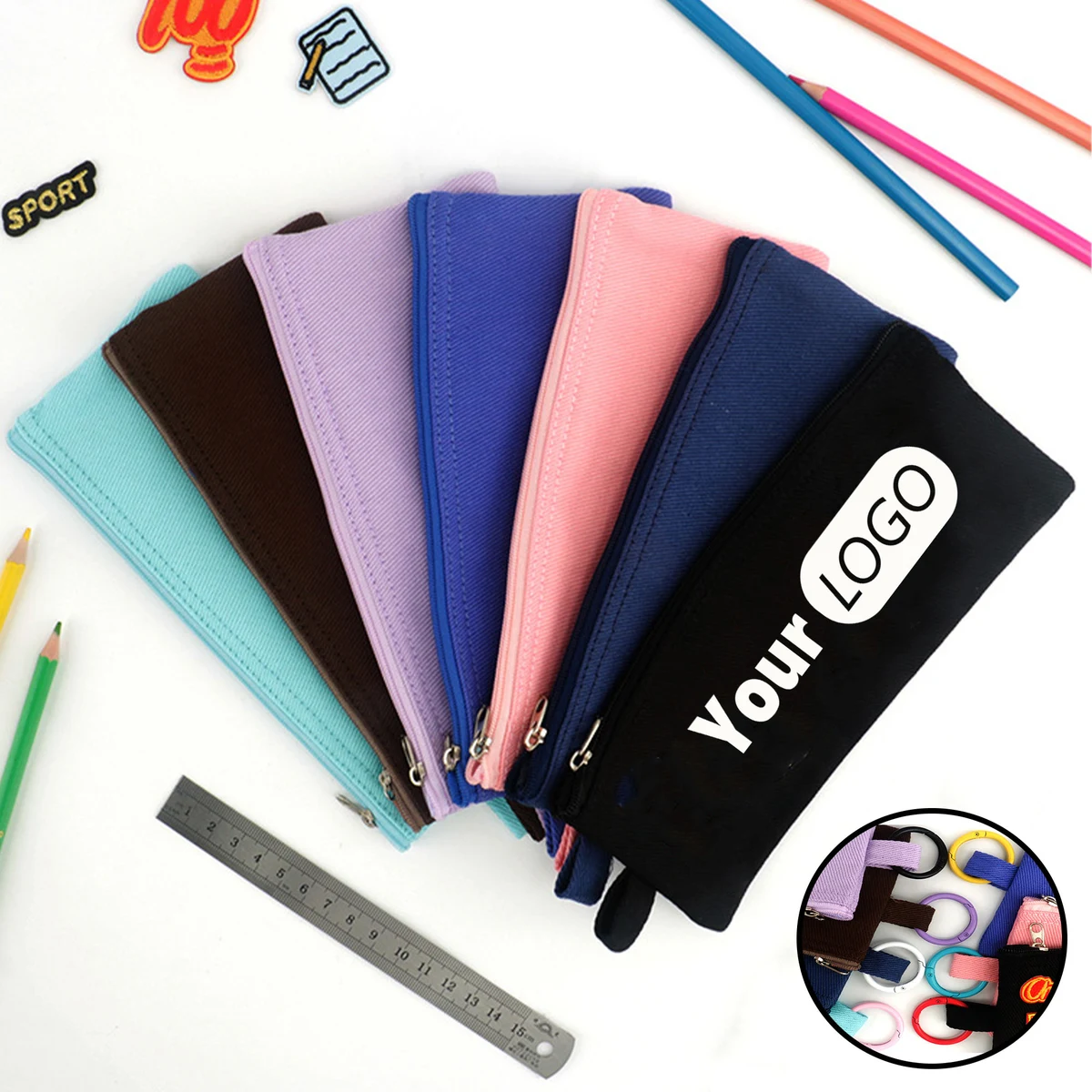 Creative Patch DIY Canvas Pencil Case 1