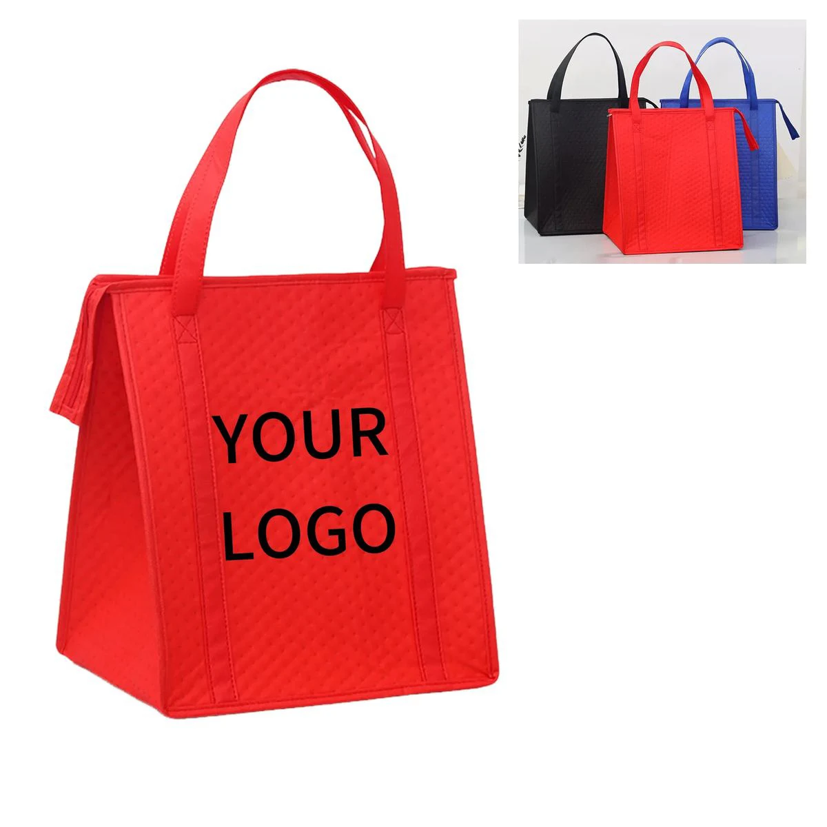 Reusable Non Woven Insulated Tote For Groceries 1