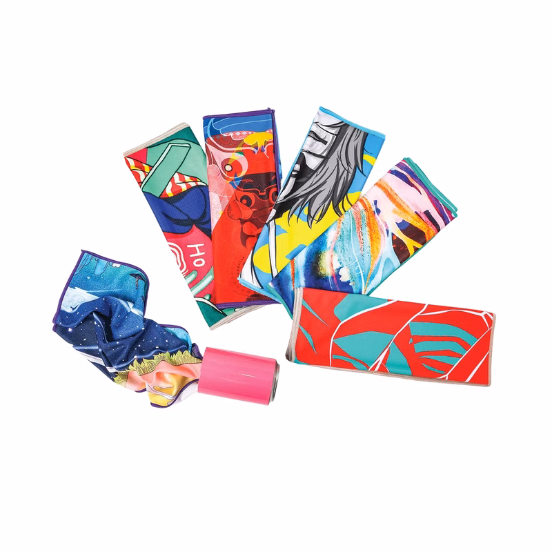 Full Color Large Premium Cooling Towel (40"L x 12"W)