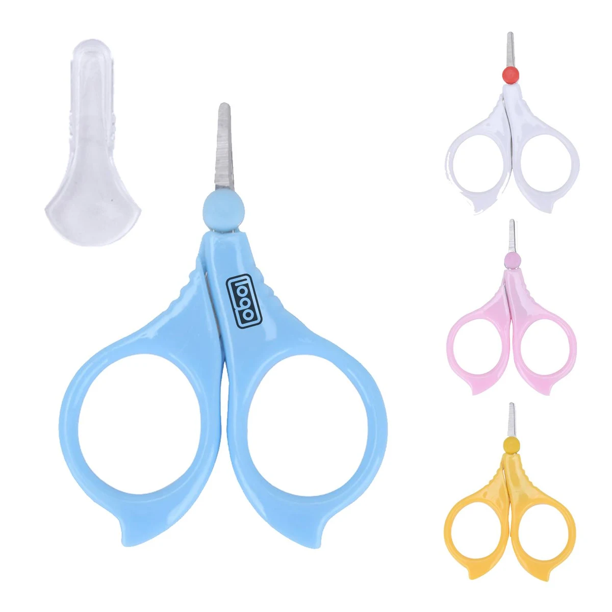 Baby Round Tip Safety Nail Scissors 1