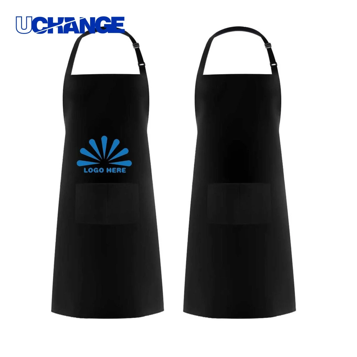 Adjustable Bib Kitchen Apron Workwear 1