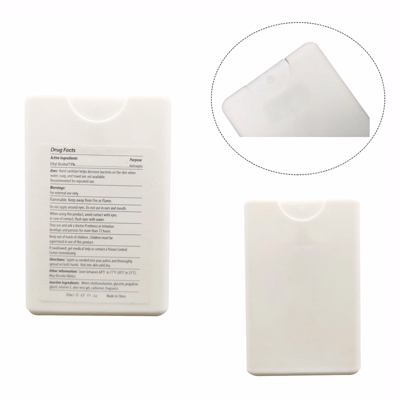 Full Colors Credit Card Custom Hand Sanitizer Spray