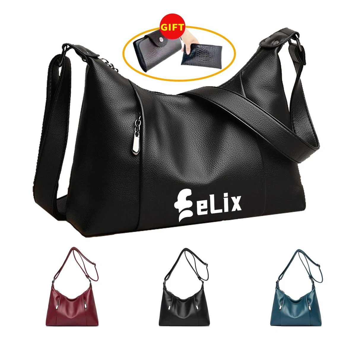 Minimalist Soft Leather Women Handbag 1