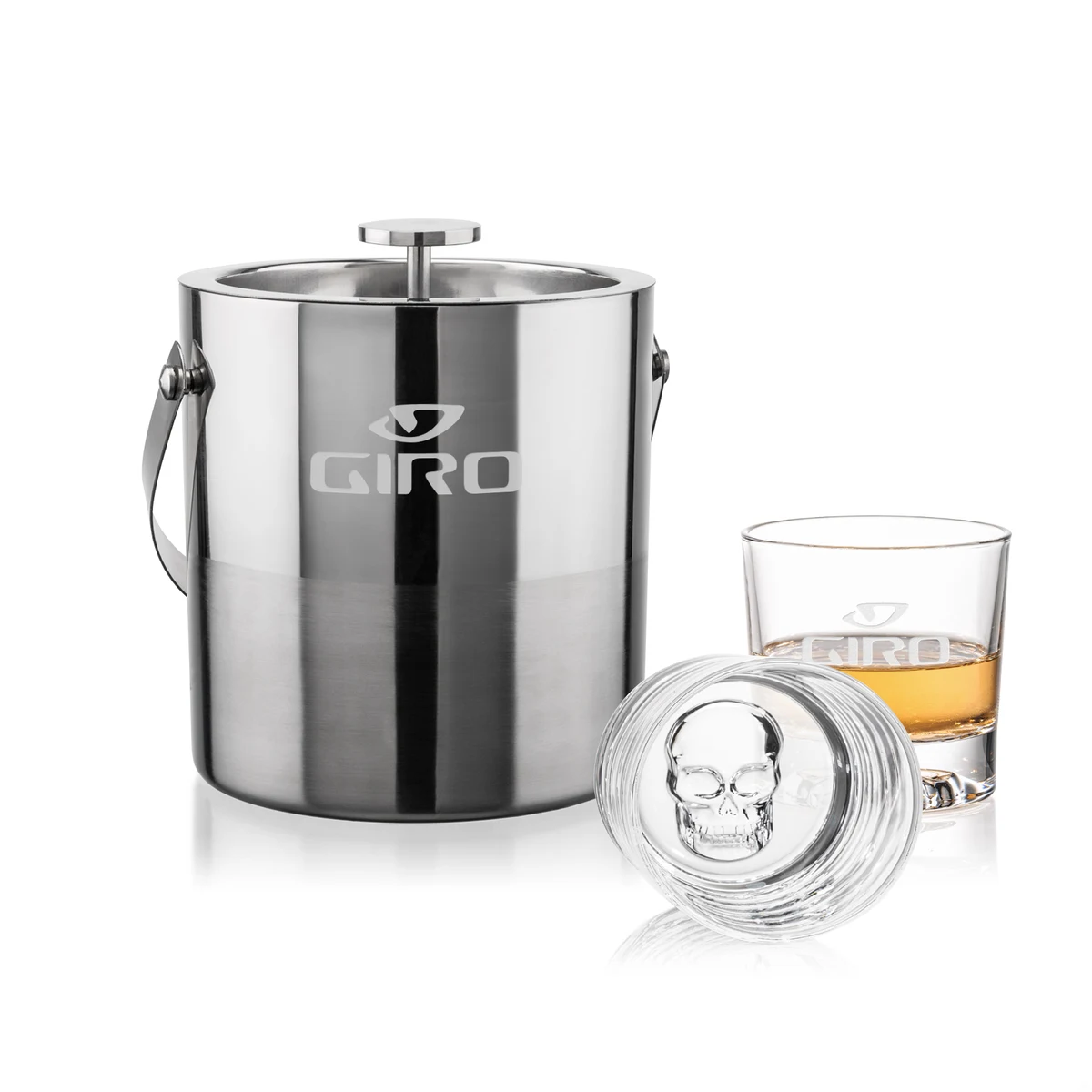 Catania Ice Bucket & Delrina Scull On-the-Rocks Set 1