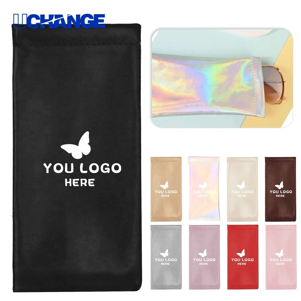 Eyewear Leather Sunglasses Pouch Organizer 1