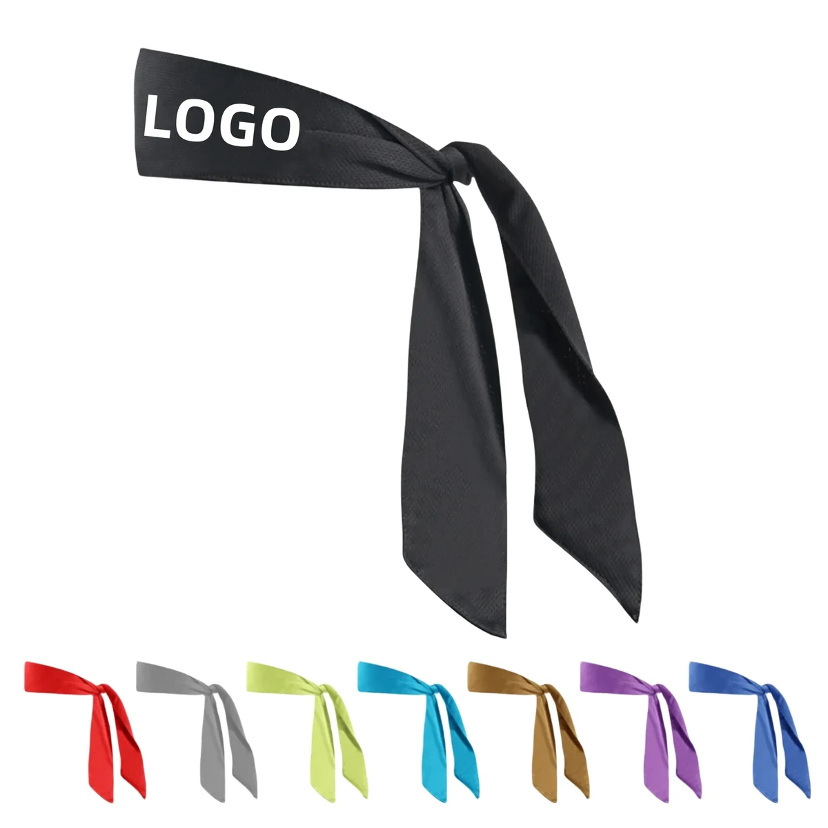 Solid Color Sweat Wicking Sports Headband 1