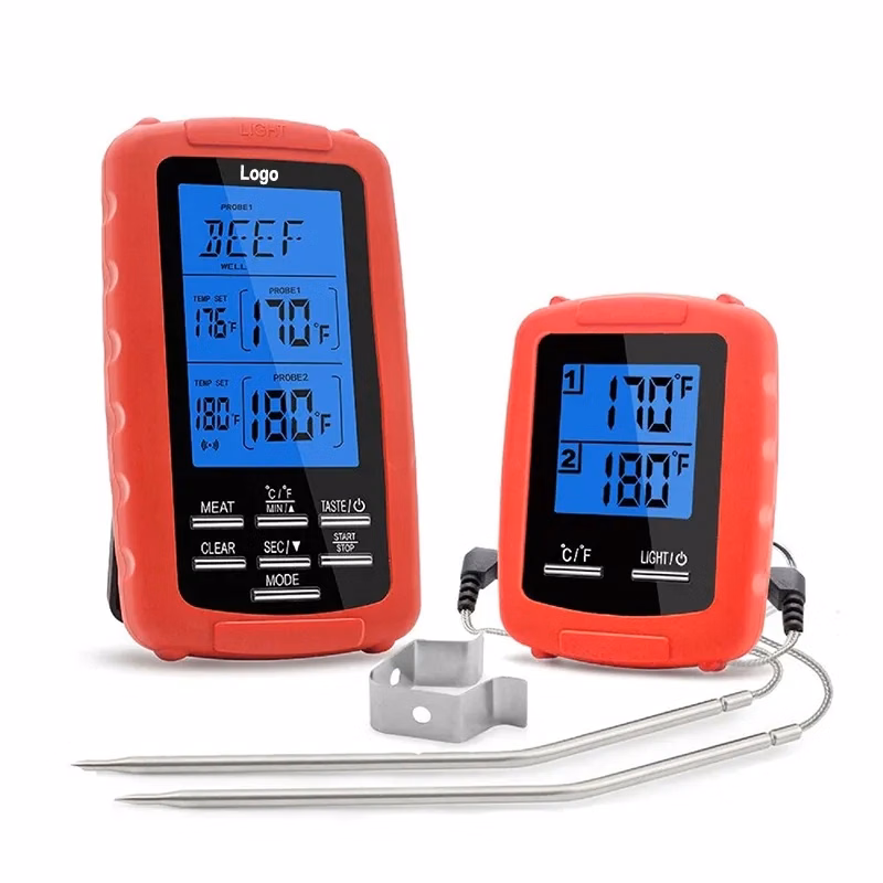 Meat Grill Thermometer Countdown Timer