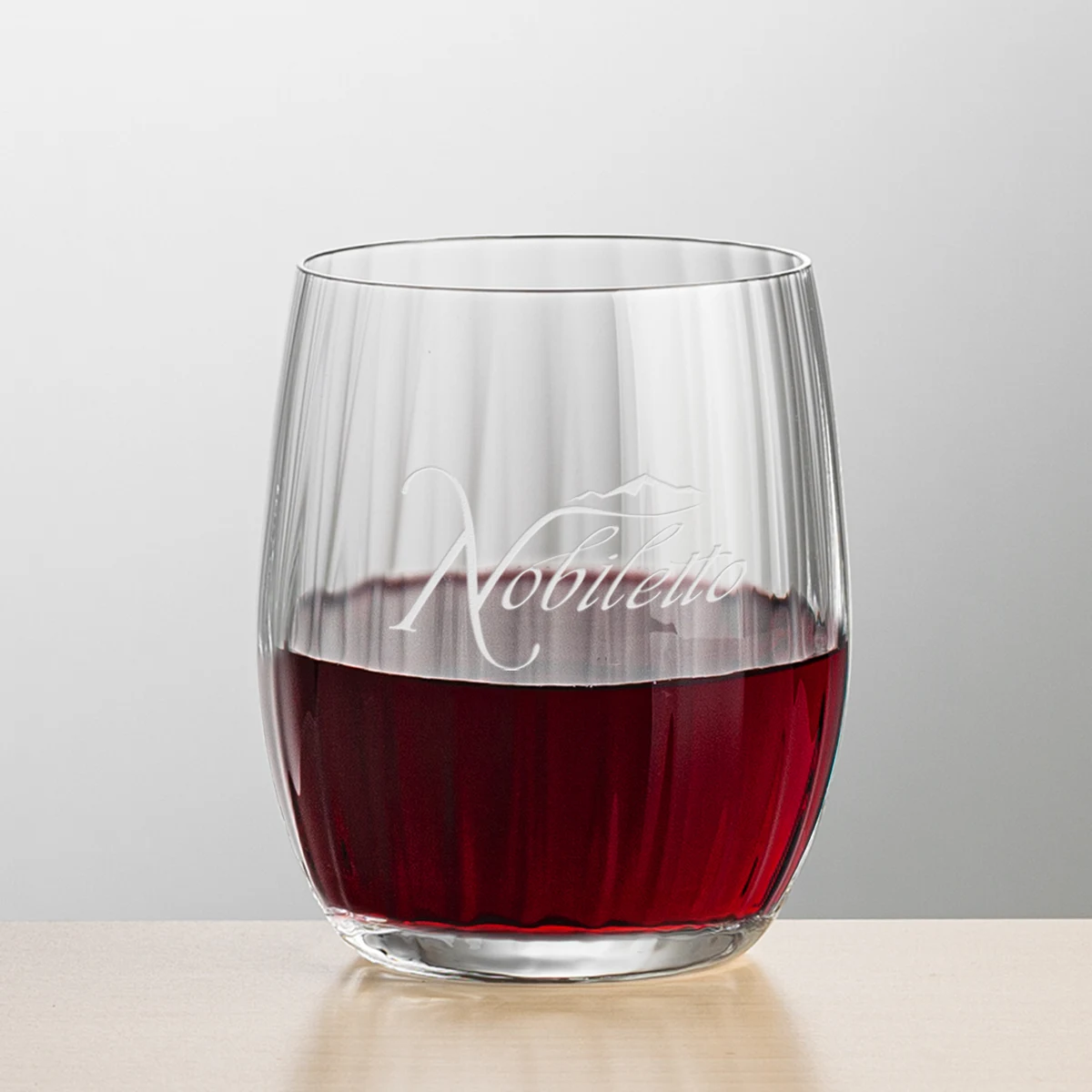 Amerling Stemless Wine - Deep Etch 1