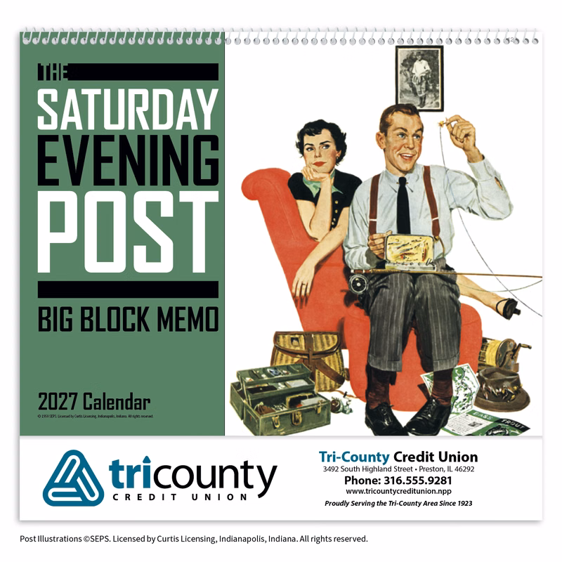 Triumph® Calendars Big Block Memo
