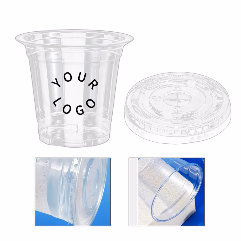 PET Plastic Drink Cup 12OZ Beverage
