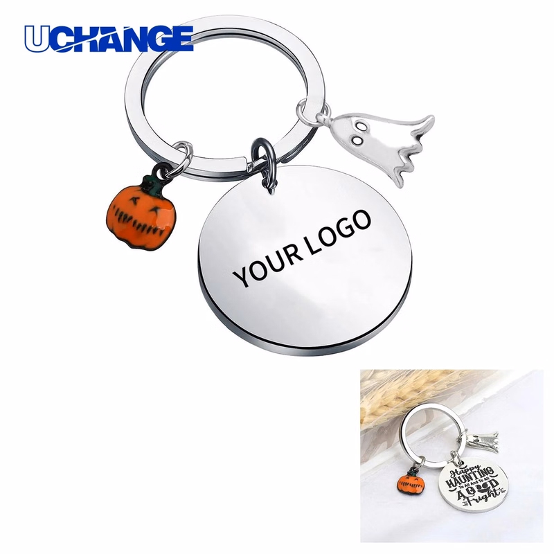 Stainless Steel Holiday Keychain Accessory for Events