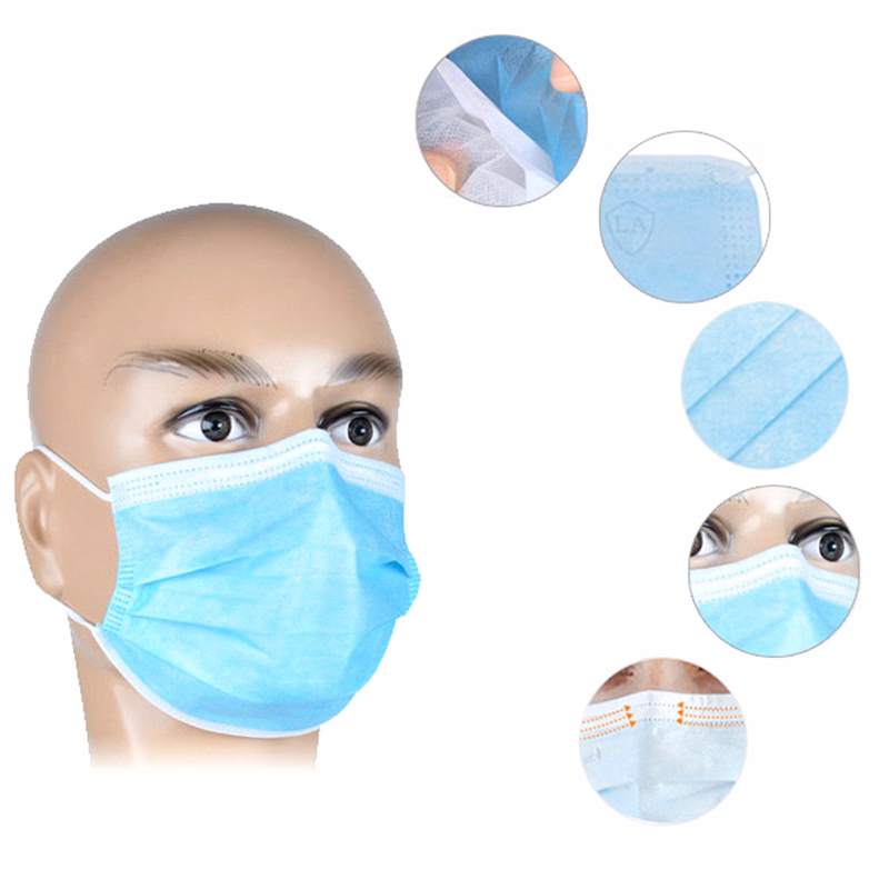 Personal Protective 3-Ply Face Mask