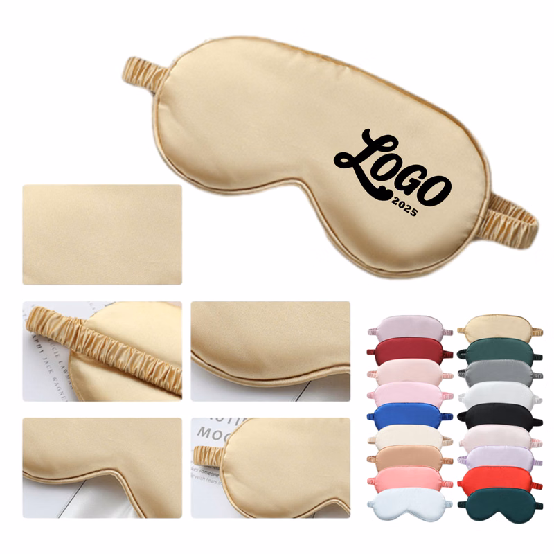 Soft Breathable Imitation Silk Eye Mask