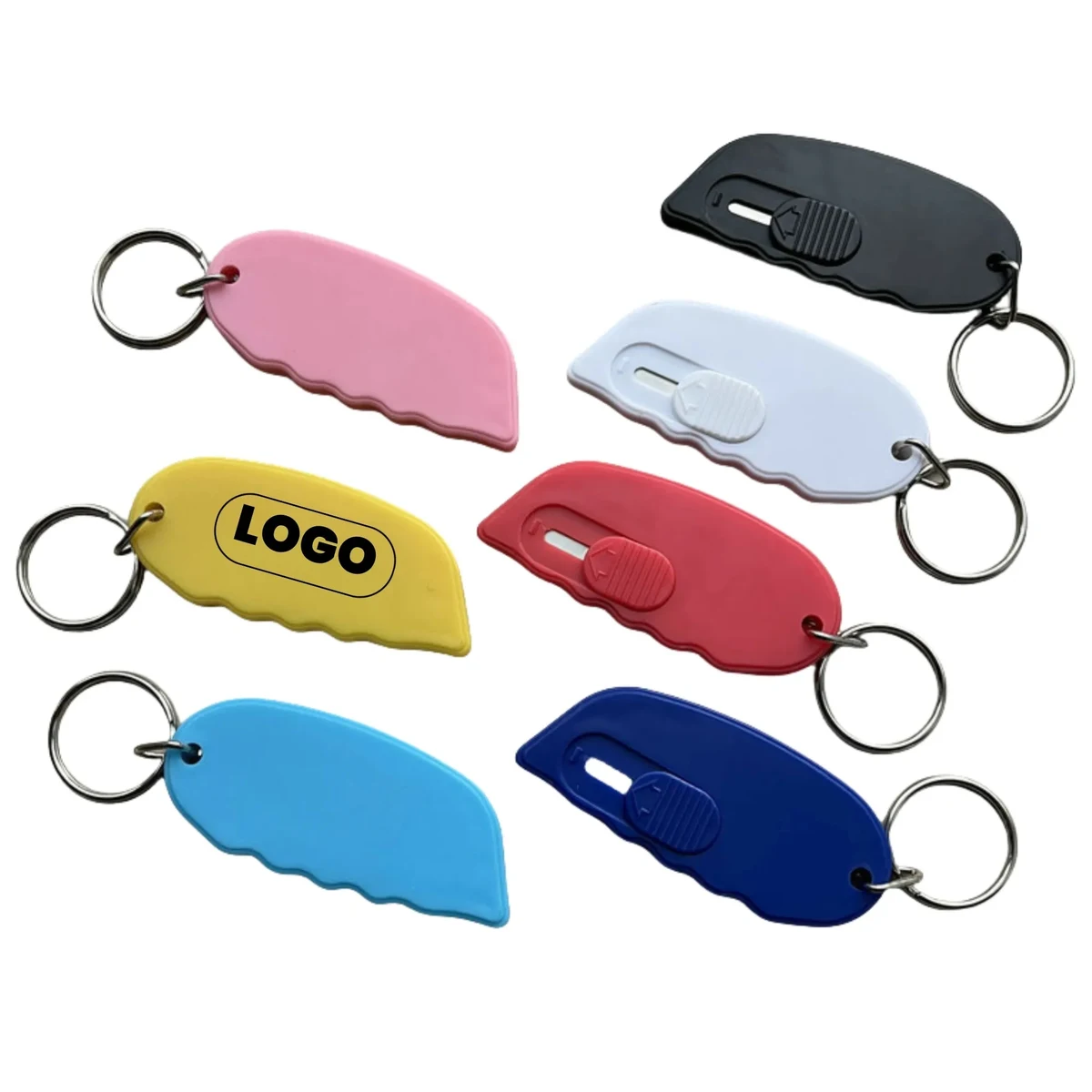 Mini Box Cutter with Keychain 1
