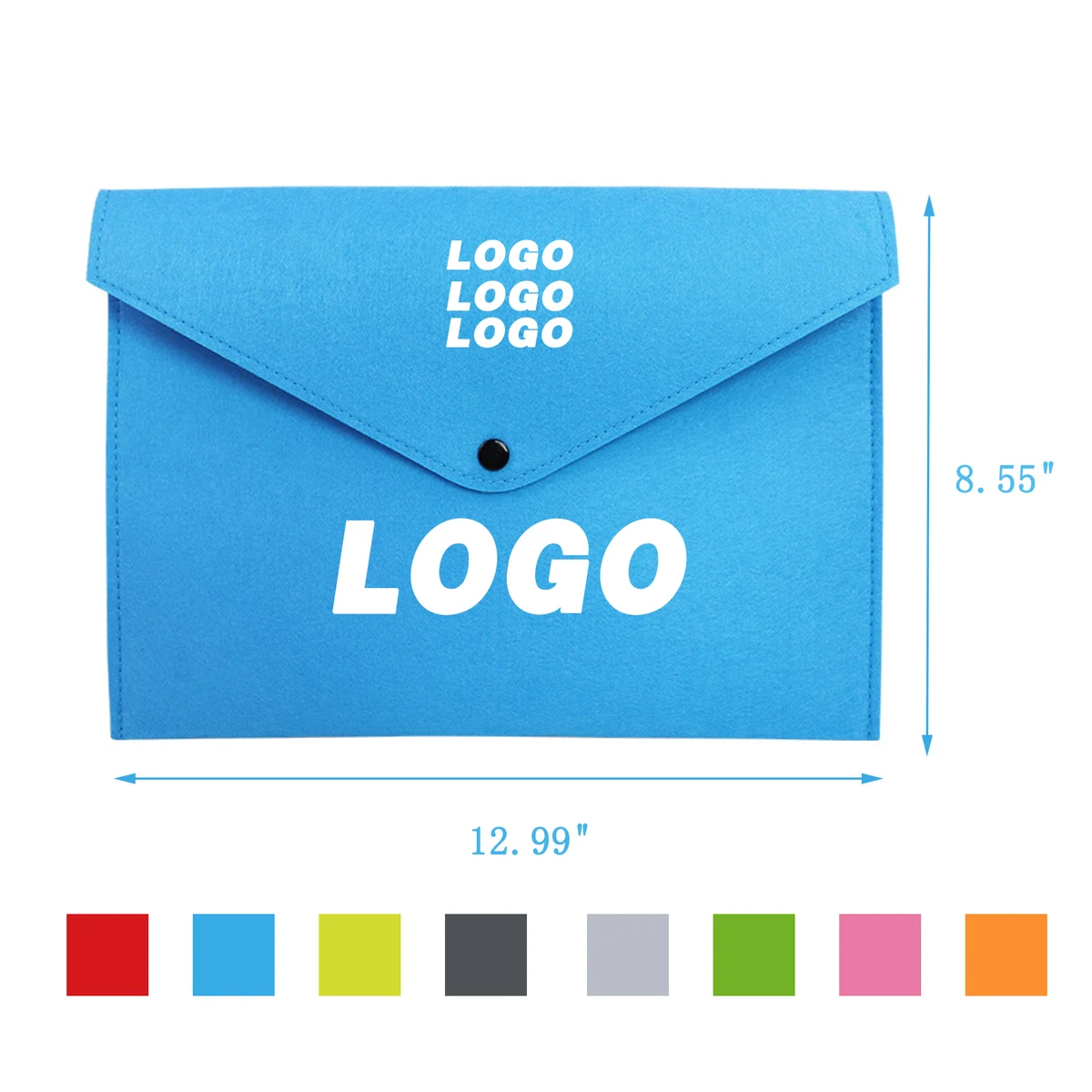 Multi-color Selection A4 Felt Folders 1
