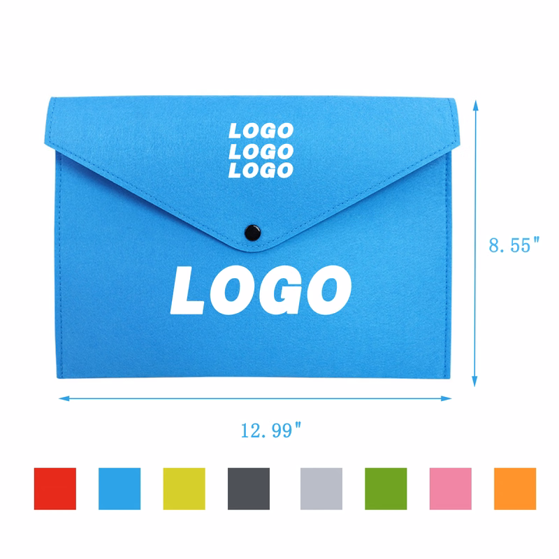 Multi-color Selection A4 Felt Folders