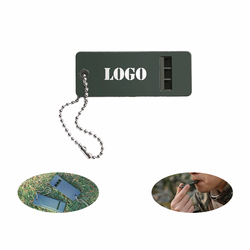 Survival Whistle with Keychain