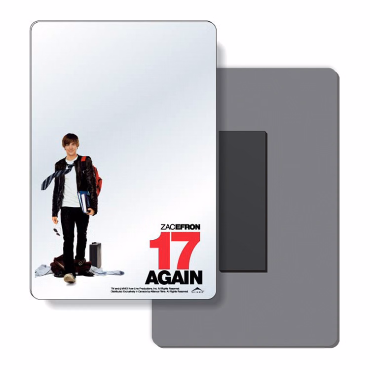 Co-Polyester Magnetic Mirror Rectangle Shape (4"x6"), Full Colour