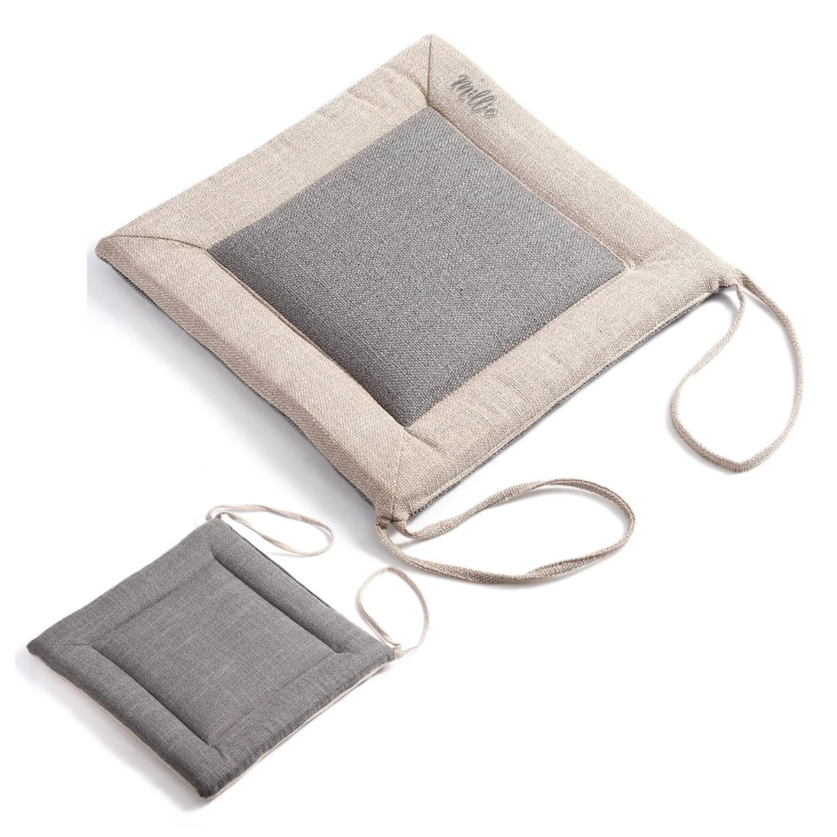 Outdoor Chair Cushions Patio Seat Cotton Linen Square Pads 1