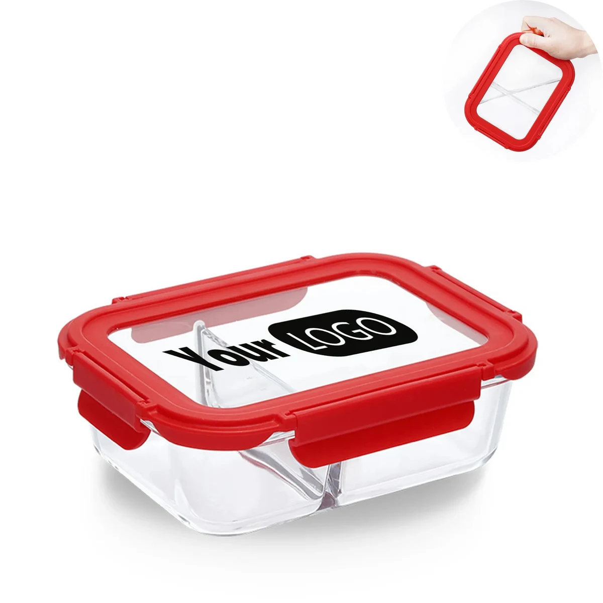 Heat Resistant Glass Food Box 1