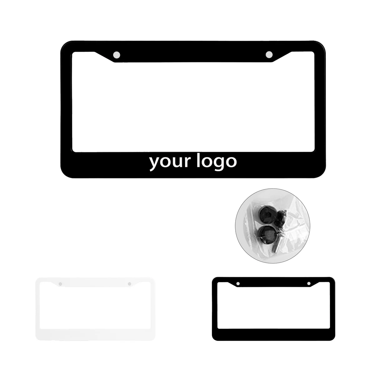 Aluminum Alloy License Plate Frame 1