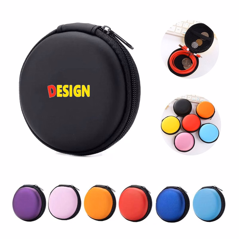 EVA Round Zipper Storage Bag