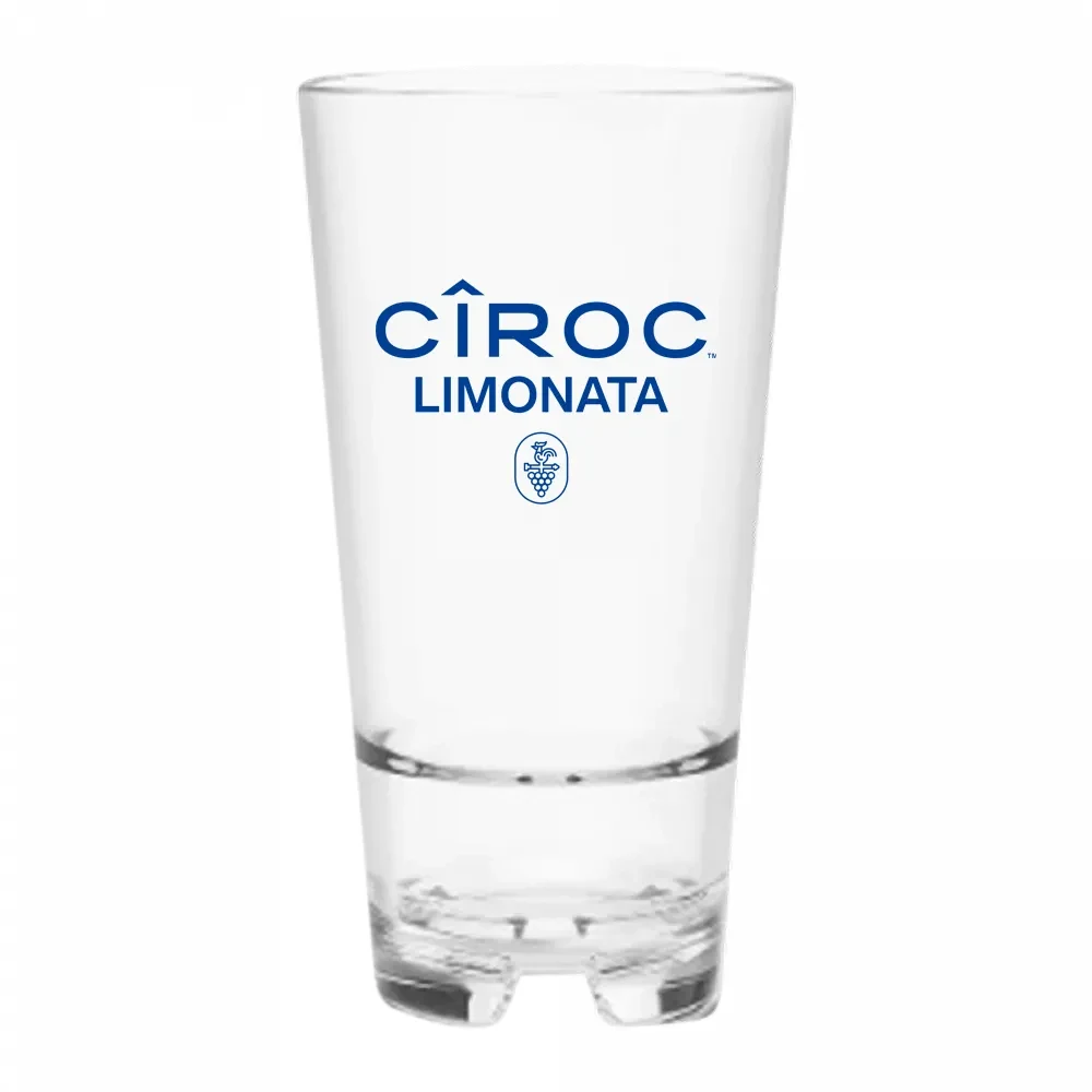 16oz. MS Plastic Stacking Pint Glass 1
