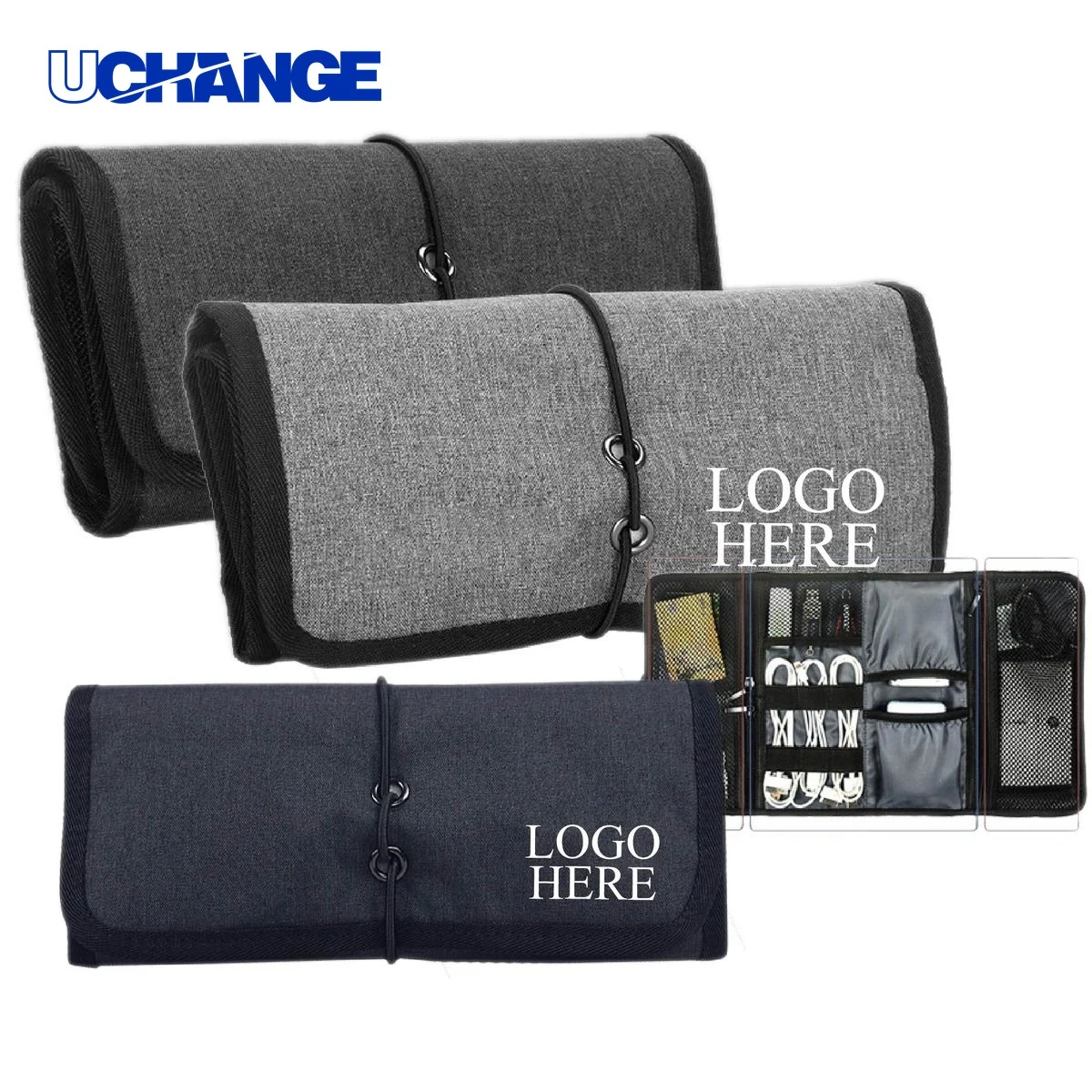 Foldable Electronics Organizer Case 1