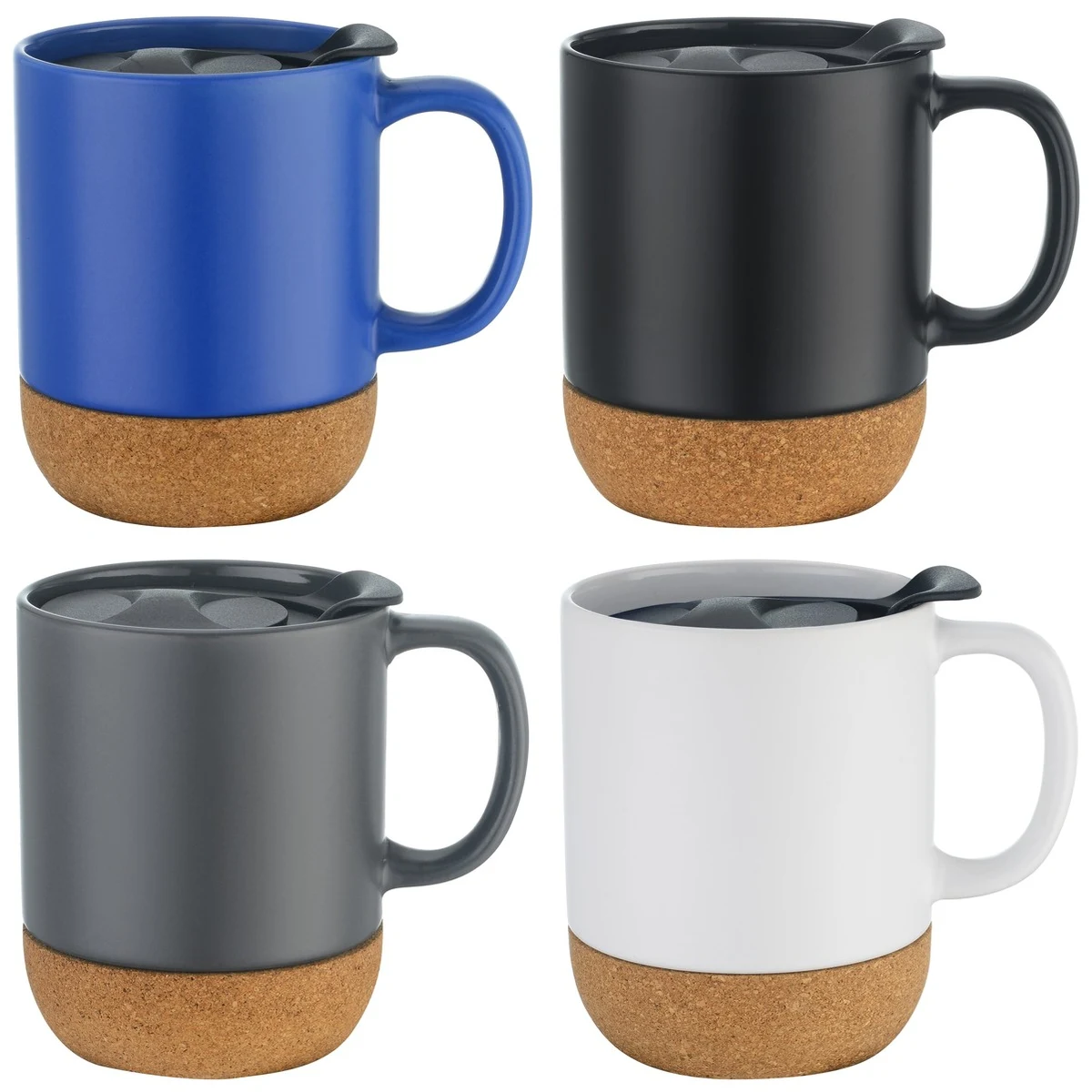 Endura 12 oz Cork Base Ceramic Mug 1