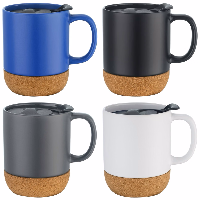 Endura 12 oz Cork Base Ceramic Mug