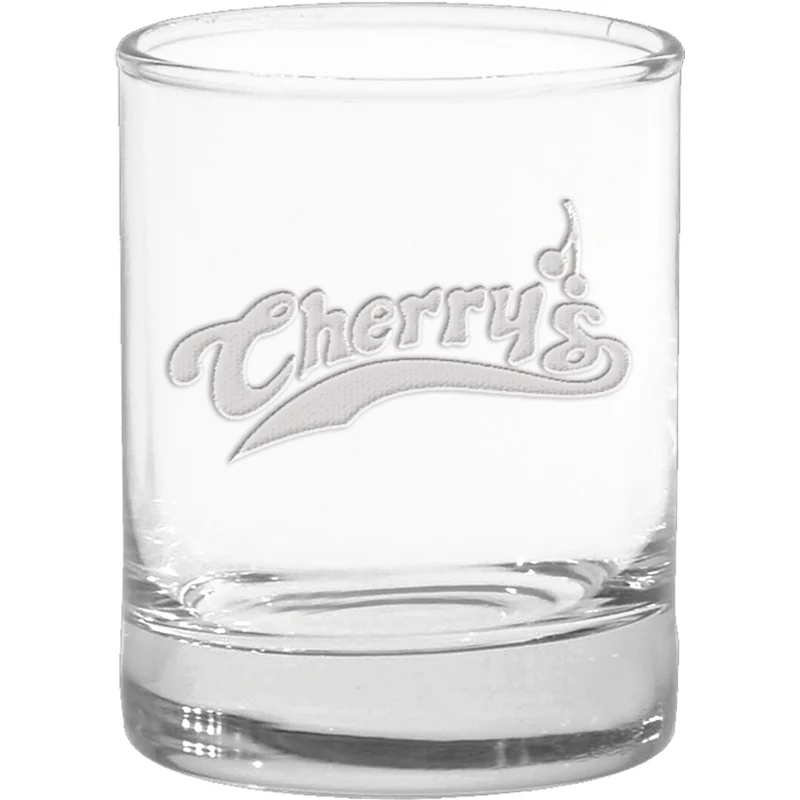 3 oz. Shot Glass/Votive - Deep Etched 1