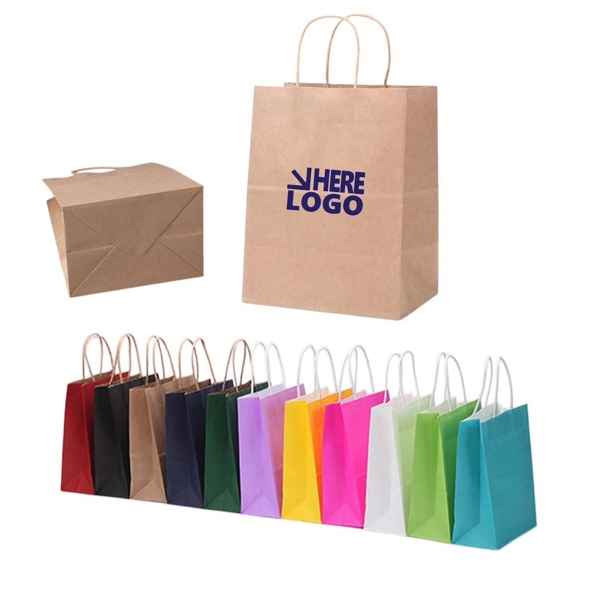 Eco Kraft Food Carry Bag 1