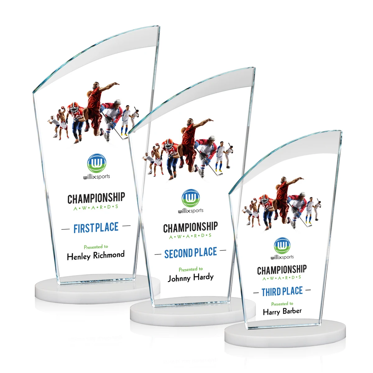 Tomkins VividPrint™ Award - White 1