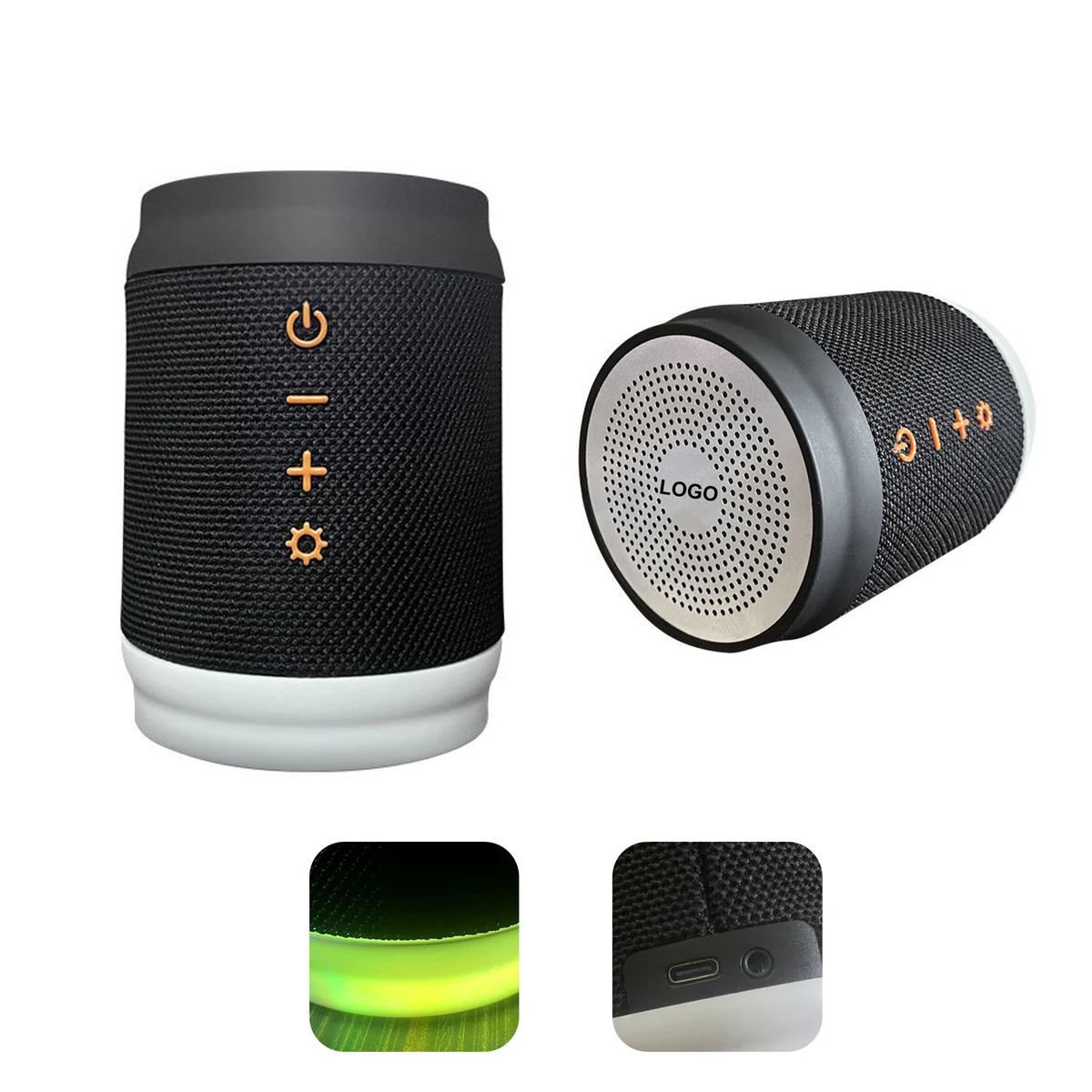 Can Shaped Wireless Speaker with Light (direct import) 1