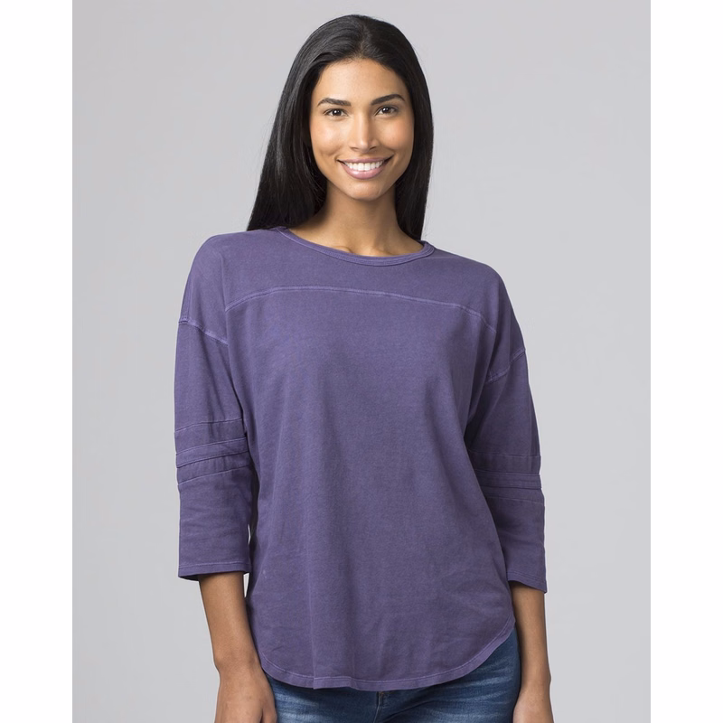 Women's Garment-Dyed Vintage Jersey - T19