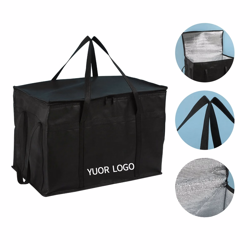 Thickened Insulated Bag with Waterproof Interior for Travel