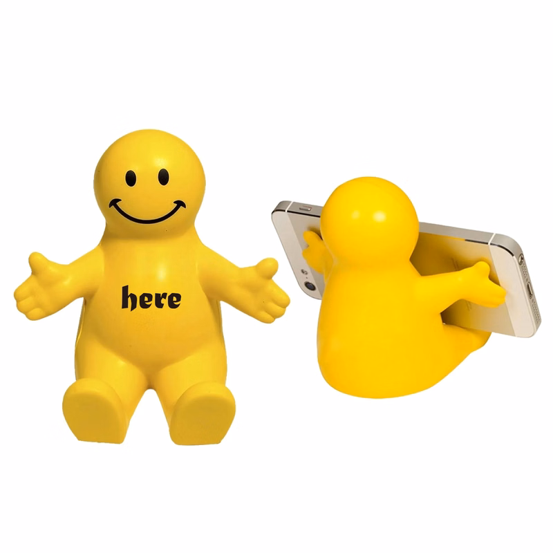 Novelty PU Sponge Soft Phone Stand Mobile Holder